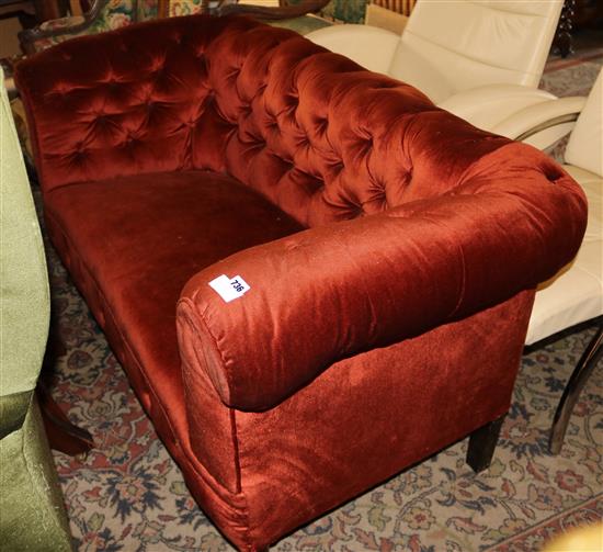 Small Chesterfield sofa